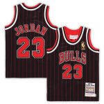NBA infant chicago bulls michael jordan mitchell amp ness black 199697 hardwood classics authentic jersey Collection - Official Jerseys & Hats | NBA Store