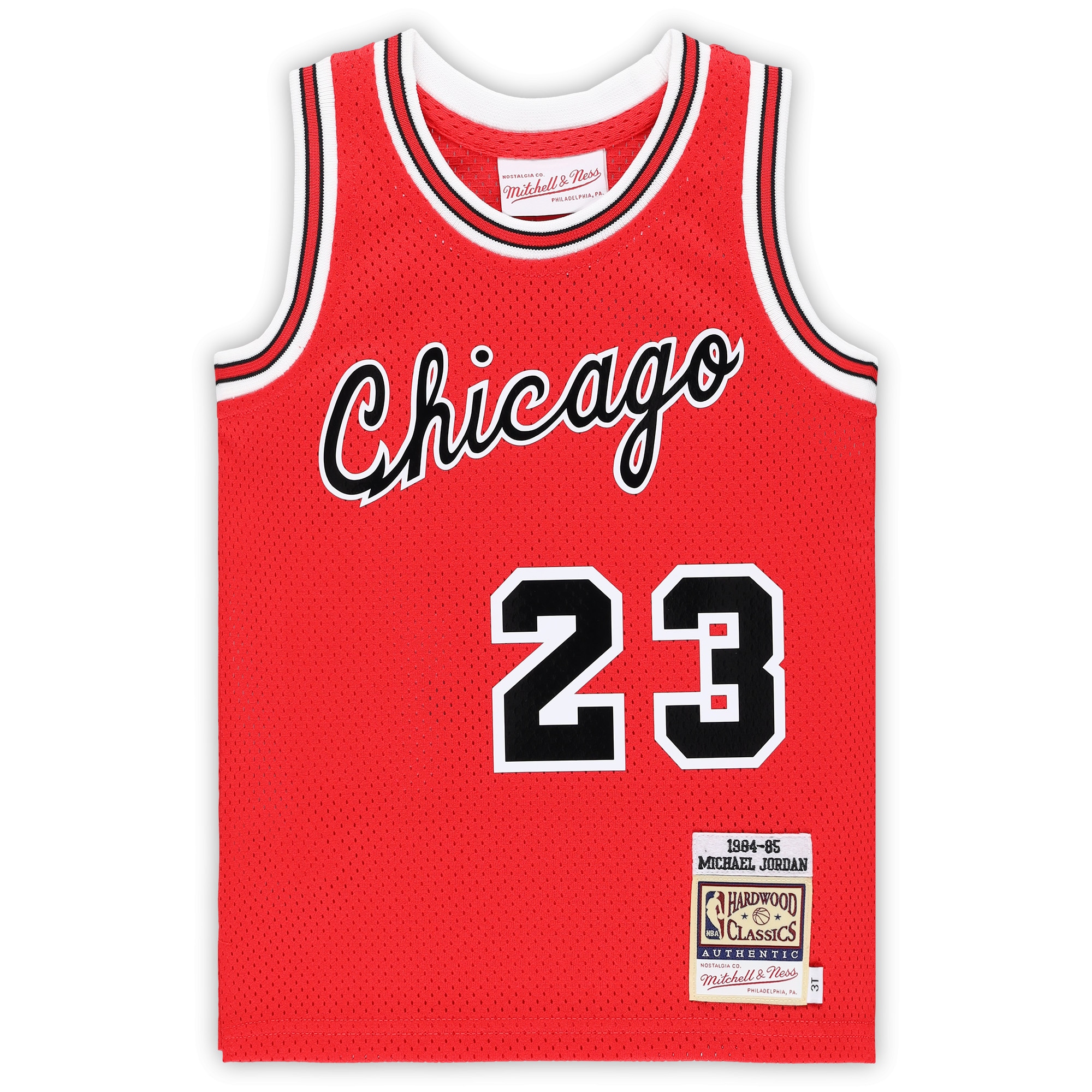 NBA infant chicago bulls michael jordan mitchell amp ness red 198485 hardwood classics authentic jersey Collection - Official Jerseys & Hats | NBA Store