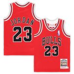 NBA infant chicago bulls michael jordan mitchell amp ness red 198586 hardwood classics authentic jersey Collection - Official Jerseys & Hats | NBA Store