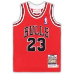 NBA infant chicago bulls michael jordan mitchell amp ness red 198586 hardwood classics authentic jersey Collection - Official Jerseys & Hats | NBA Store