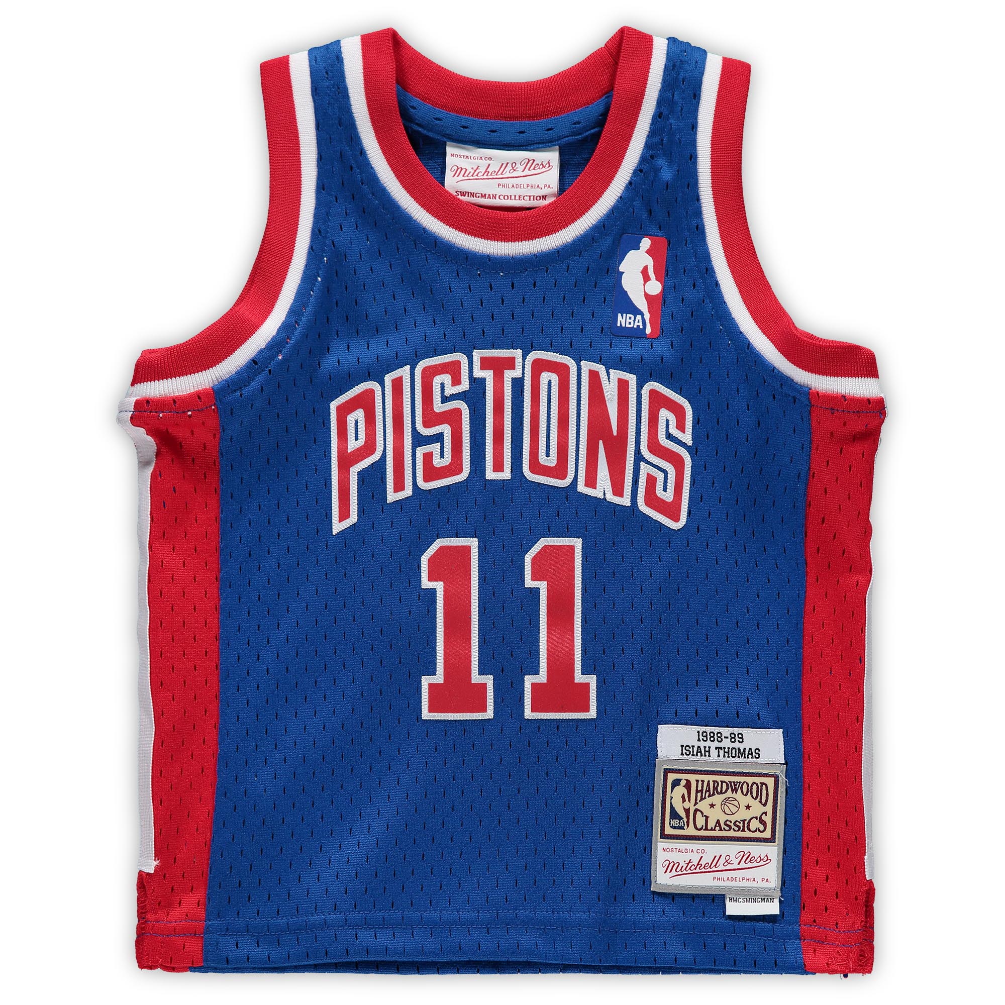 NBA infant detroit pistons isiah thomas mitchell amp ness blue 198889 hardwood classics retired player jersey Collection - Official Jerseys & Hats | NBA Store
