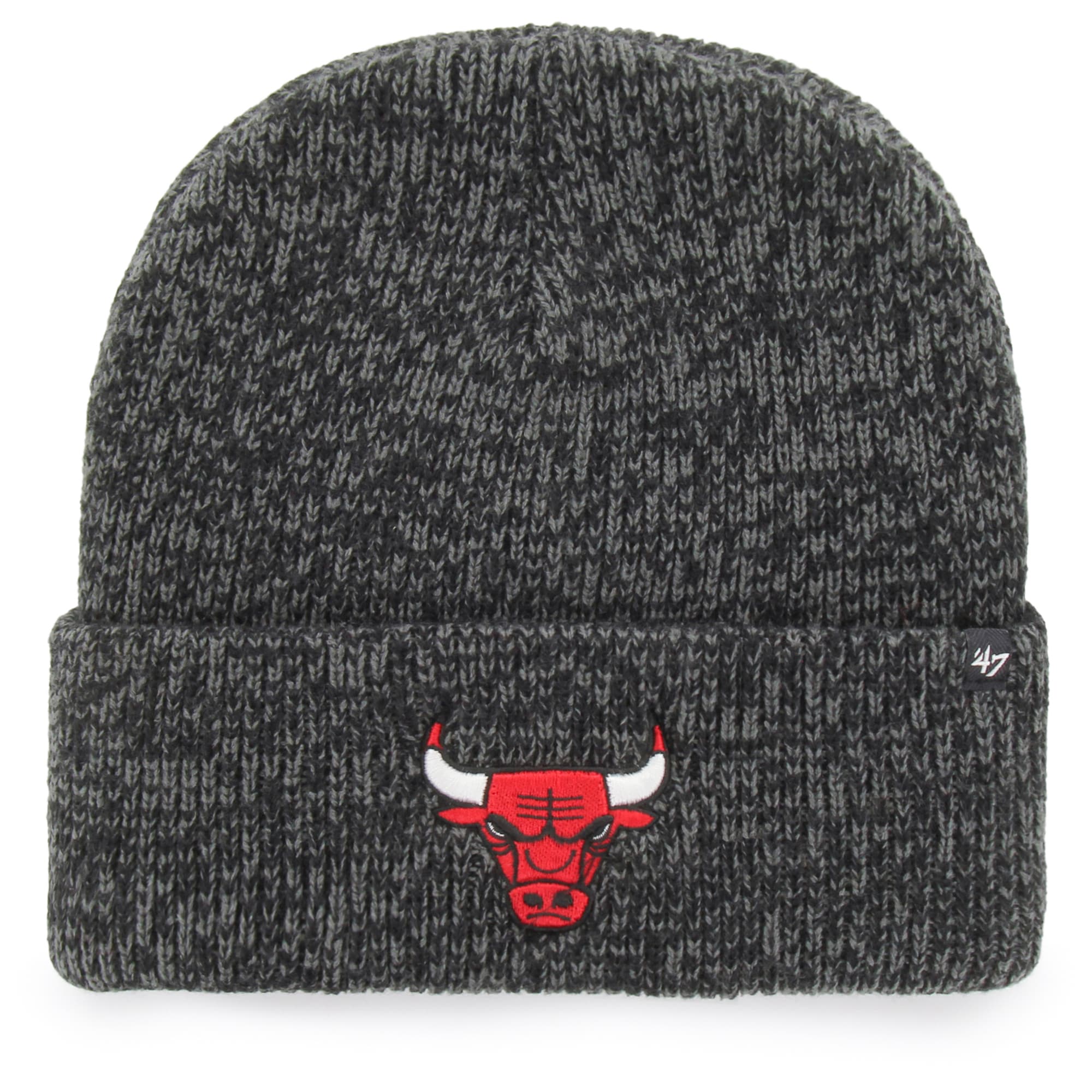 NBA men8217s chicago bulls 821747 black brain freeze cuffed knit hat Collection - Official Jerseys & Hats | NBA Store