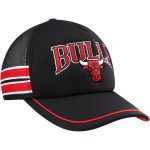 NBA men8217s chicago bulls 821747 black sidebrand stripes trucker adjustable hat Collection - Official Jerseys & Hats | NBA Store