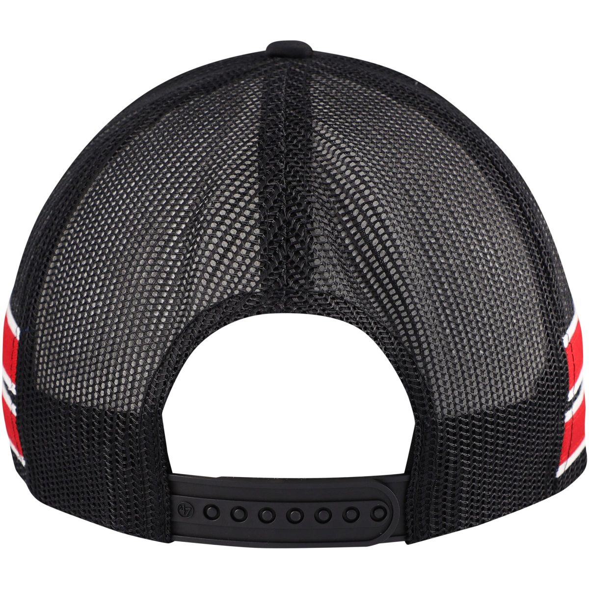 NBA men8217s chicago bulls 821747 black sidebrand stripes trucker adjustable hat Collection - Official Jerseys & Hats | NBA Store