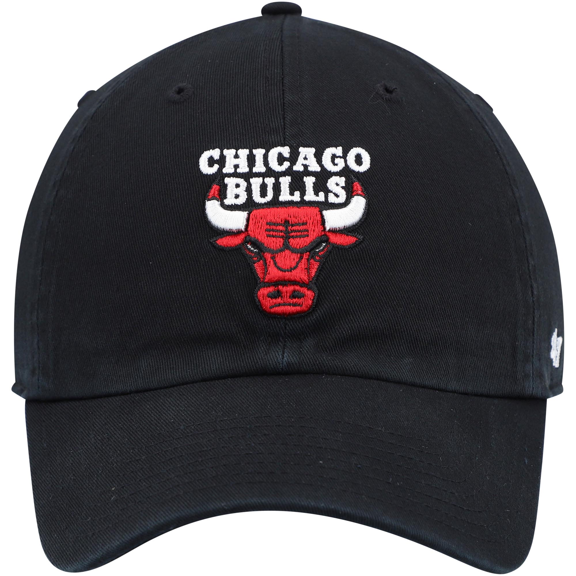 NBA men8217s chicago bulls 821747 black team clean up adjustable hat Collection - Official Jerseys & Hats | NBA Store