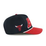 NBA men8217s chicago bulls 821747 blackred dropshadow rope hitch adjustable hat Collection - Official Jerseys & Hats | NBA Store