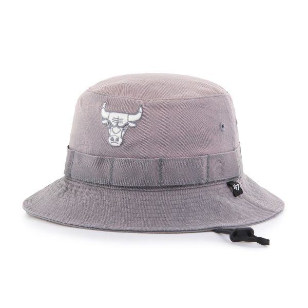 NBA men8217s chicago bulls 821747 charcoal buxton garment washed bucket hat Collection - Official Jerseys & Hats | NBA Store