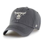 NBA men8217s chicago bulls 821747 charcoal scupper rough edge applique clean up adjustable hat Collection - Official Jerseys & Hats | NBA Store