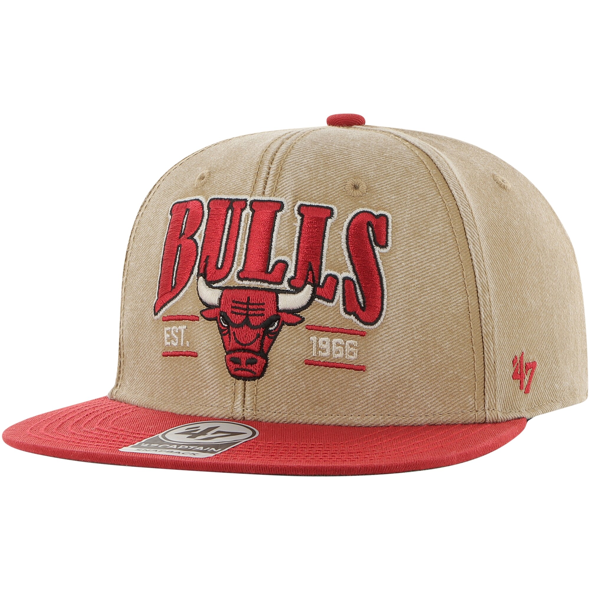 NBA men8217s chicago bulls 821747 khakired chilmark captain snapback Collection - Official Jerseys & Hats | NBA Store