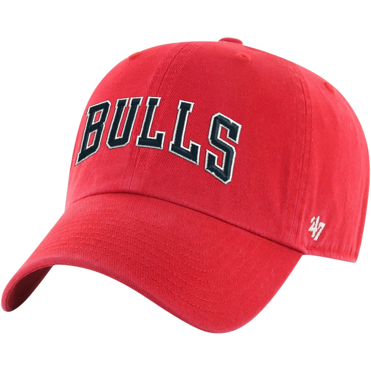 NBA men8217s chicago bulls 821747 red core wordmark clean up adjustable hat Collection - Official Jerseys & Hats | NBA Store