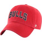 NBA men8217s chicago bulls 821747 red core wordmark clean up adjustable hat Collection - Official Jerseys & Hats | NBA Store
