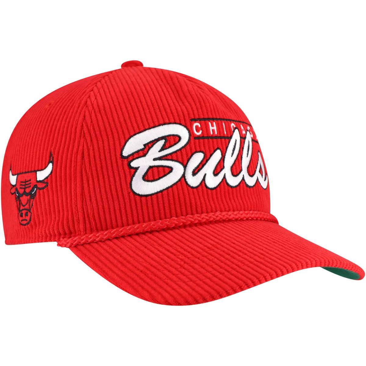 NBA men8217s chicago bulls 821747 red double header sidepatch cord hitch adjustable hat Collection - Official Jerseys & Hats | NBA Store
