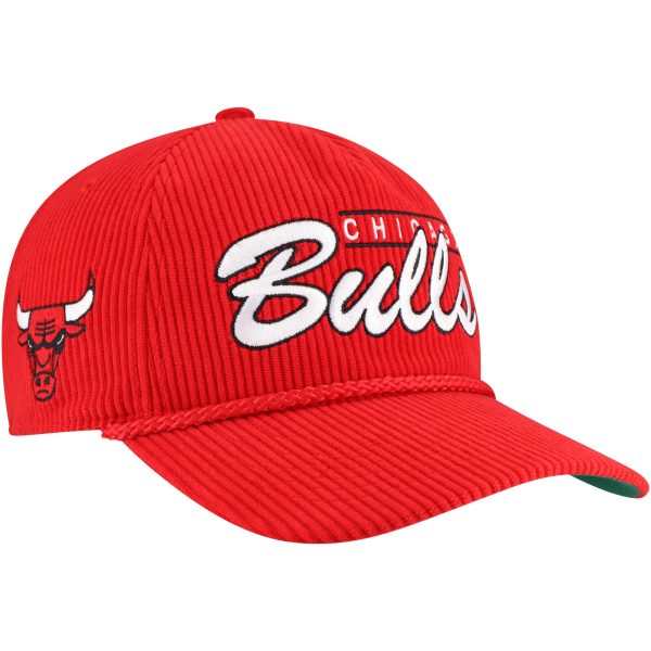 NBA men8217s chicago bulls 821747 red double header sidepatch cord hitch adjustable hat Collection - Official Jerseys & Hats | NBA Store