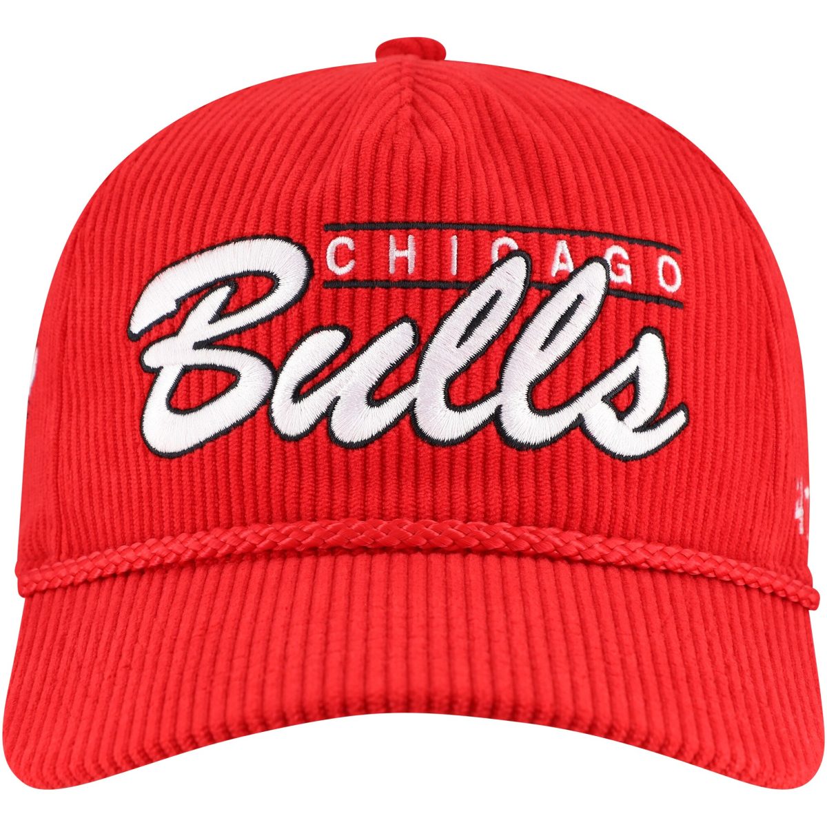 NBA men8217s chicago bulls 821747 red double header sidepatch cord hitch adjustable hat Collection - Official Jerseys & Hats | NBA Store