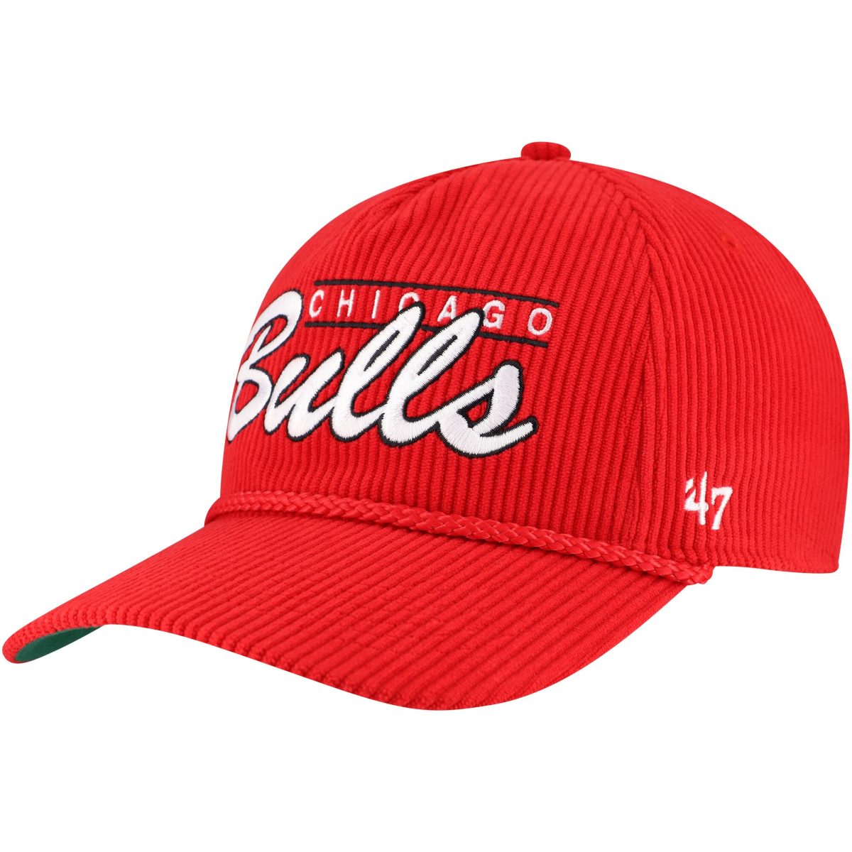 NBA men8217s chicago bulls 821747 red double header sidepatch cord hitch adjustable hat Collection - Official Jerseys & Hats | NBA Store