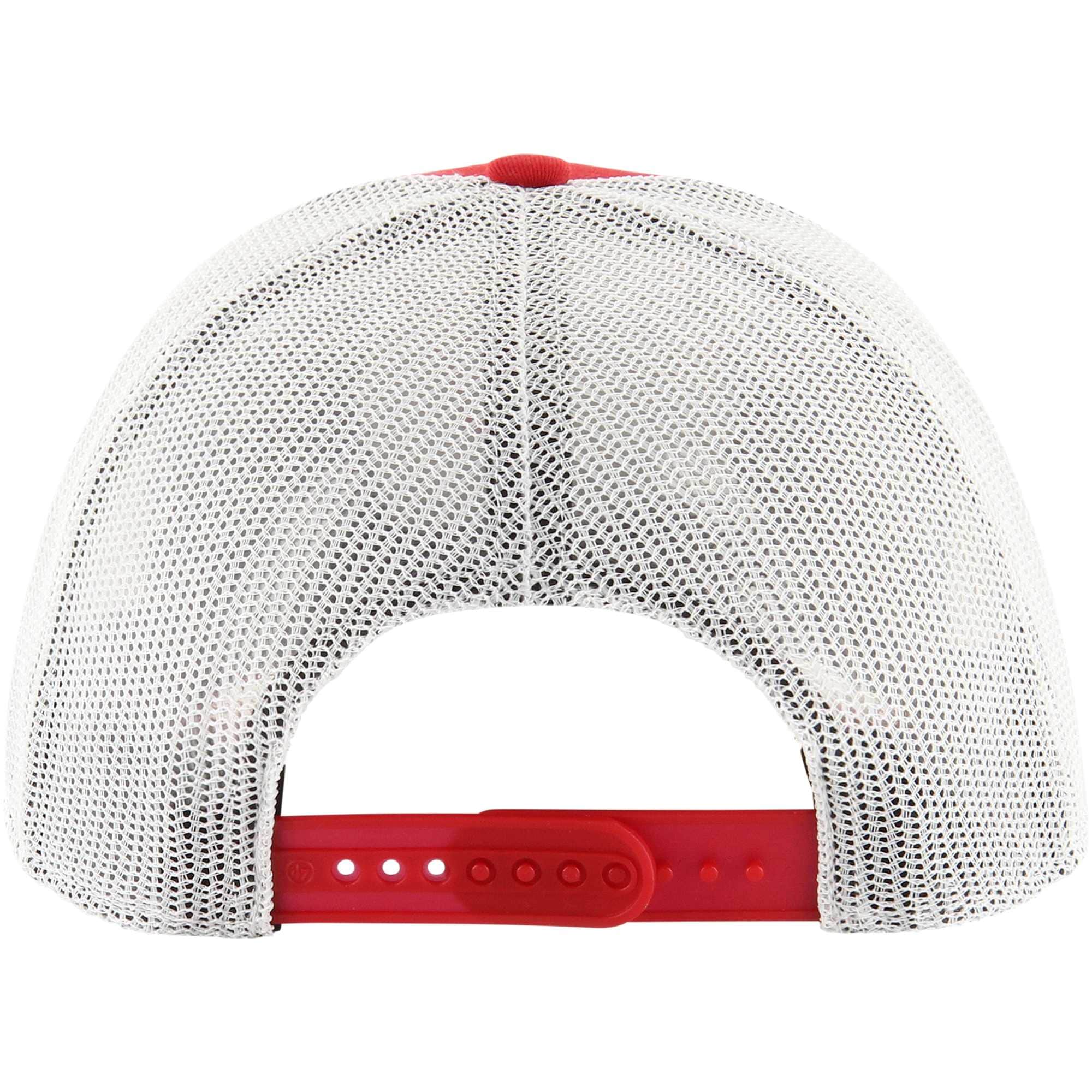 NBA men8217s chicago bulls 821747 red semi patch trucker adjustable hat Collection - Official Jerseys & Hats | NBA Store