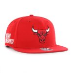NBA men8217s chicago bulls 821747 red sure shot captain snapback hat Collection - Official Jerseys & Hats | NBA Store
