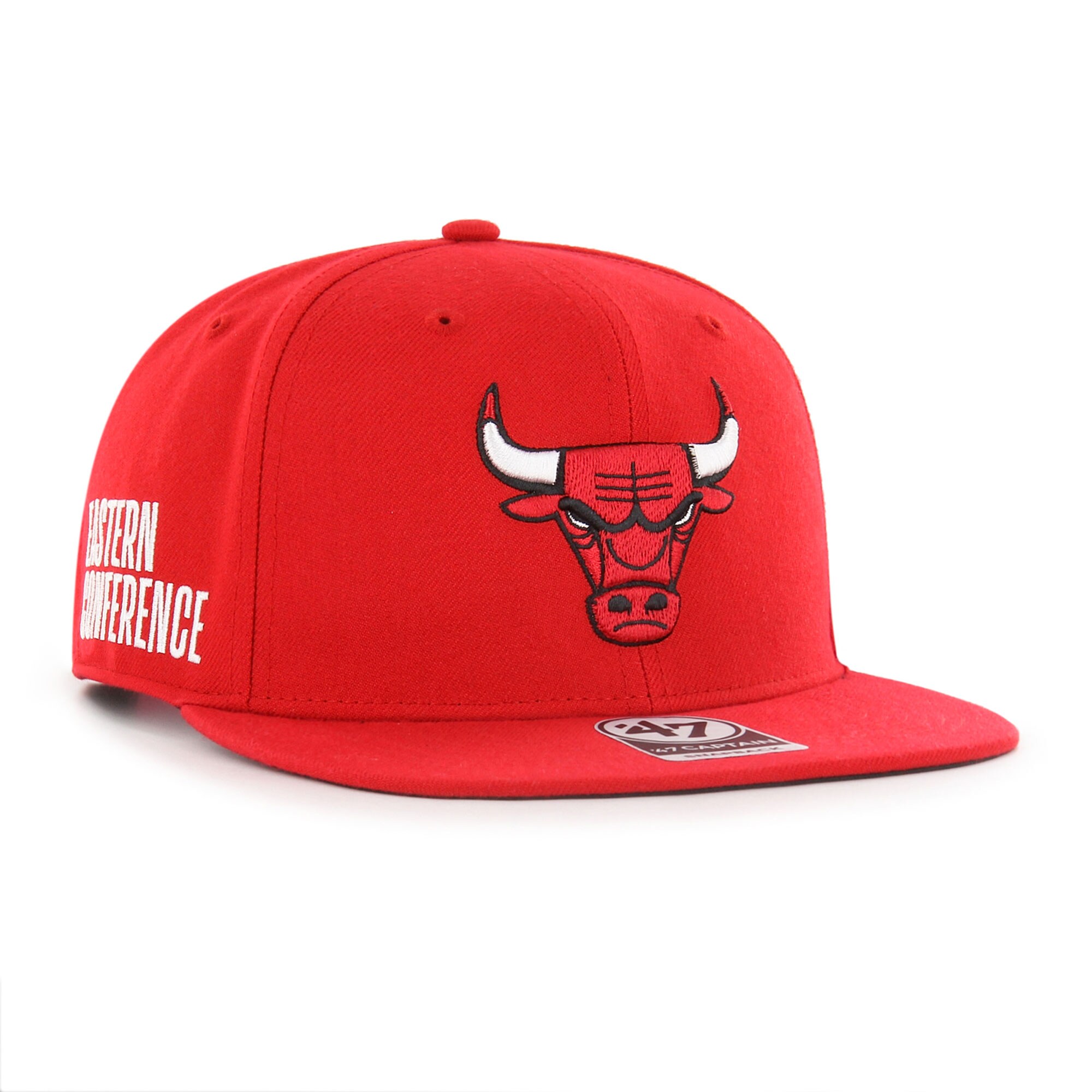 NBA men8217s chicago bulls 821747 red sure shot captain snapback hat Collection - Official Jerseys & Hats | NBA Store