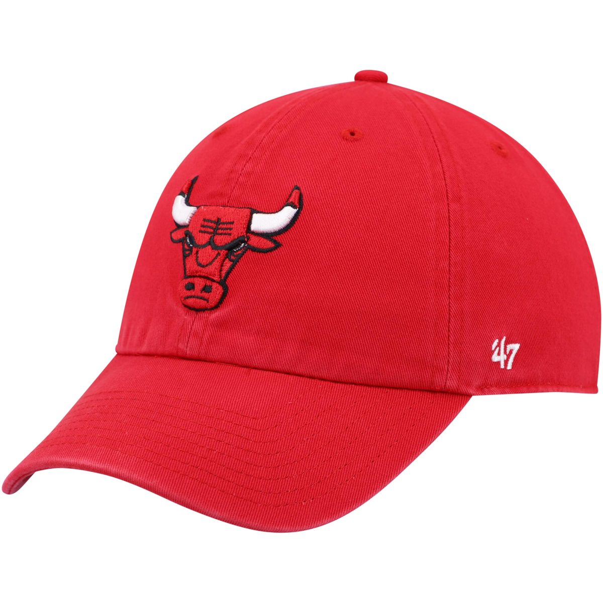 NBA men8217s chicago bulls 821747 red team clean up adjustable hat Collection - Official Jerseys & Hats | NBA Store