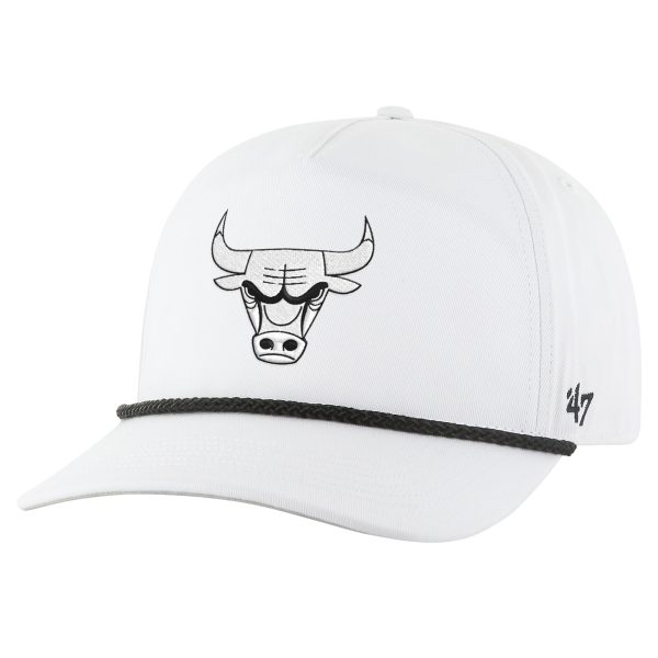 NBA men8217s chicago bulls 821747 white rope hitch adjustable hat Collection - Official Jerseys & Hats | NBA Store