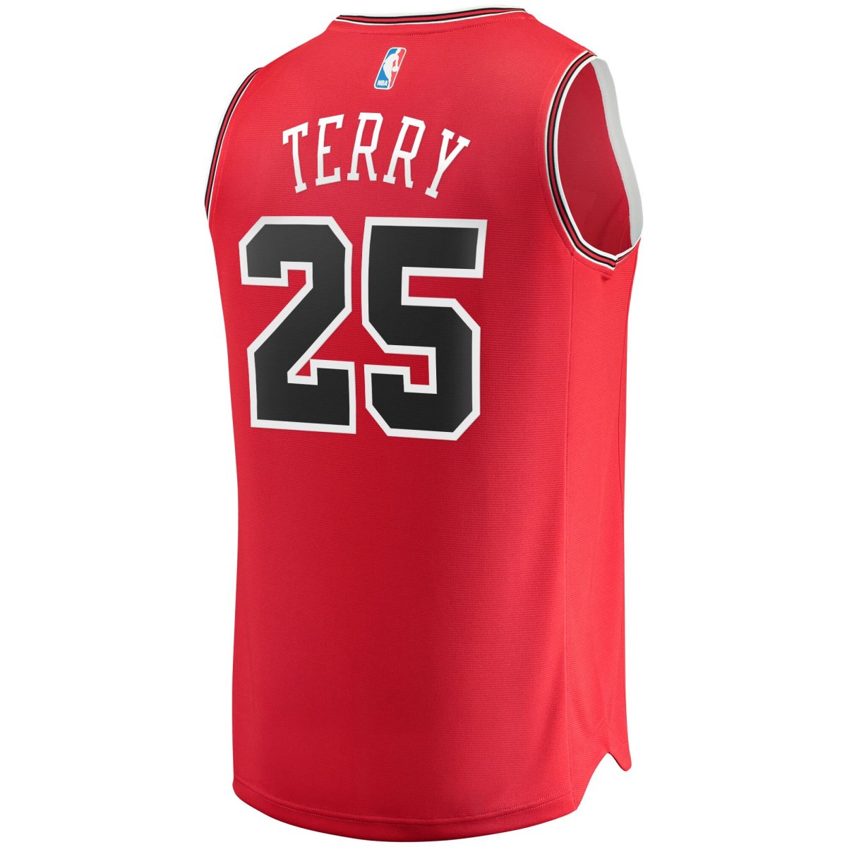 NBA men8217s chicago bulls dalen terry fanatics red fast break replica player jersey – icon edition Collection - Official Jerseys & Hats | NBA Store
