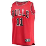 NBA men8217s chicago bulls demar derozan fanatics red fast break road replica jersey – icon edition Collection - Official Jerseys & Hats | NBA Store