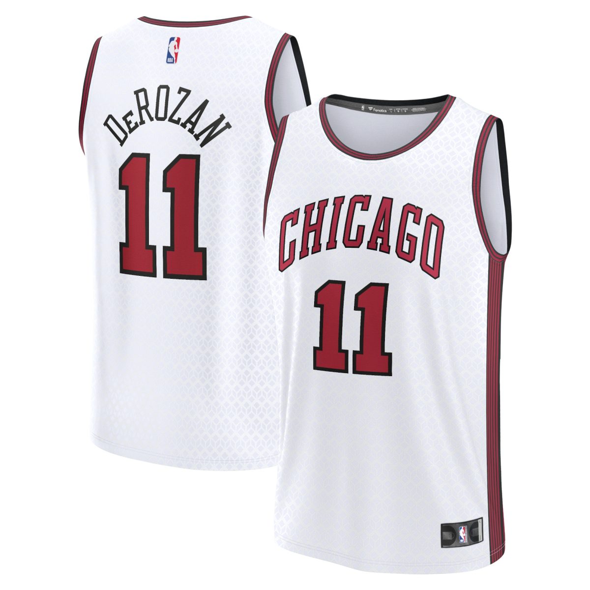 NBA men8217s chicago bulls demar derozan fanatics white fastbreak jersey – city edition Collection - Official Jerseys & Hats | NBA Store