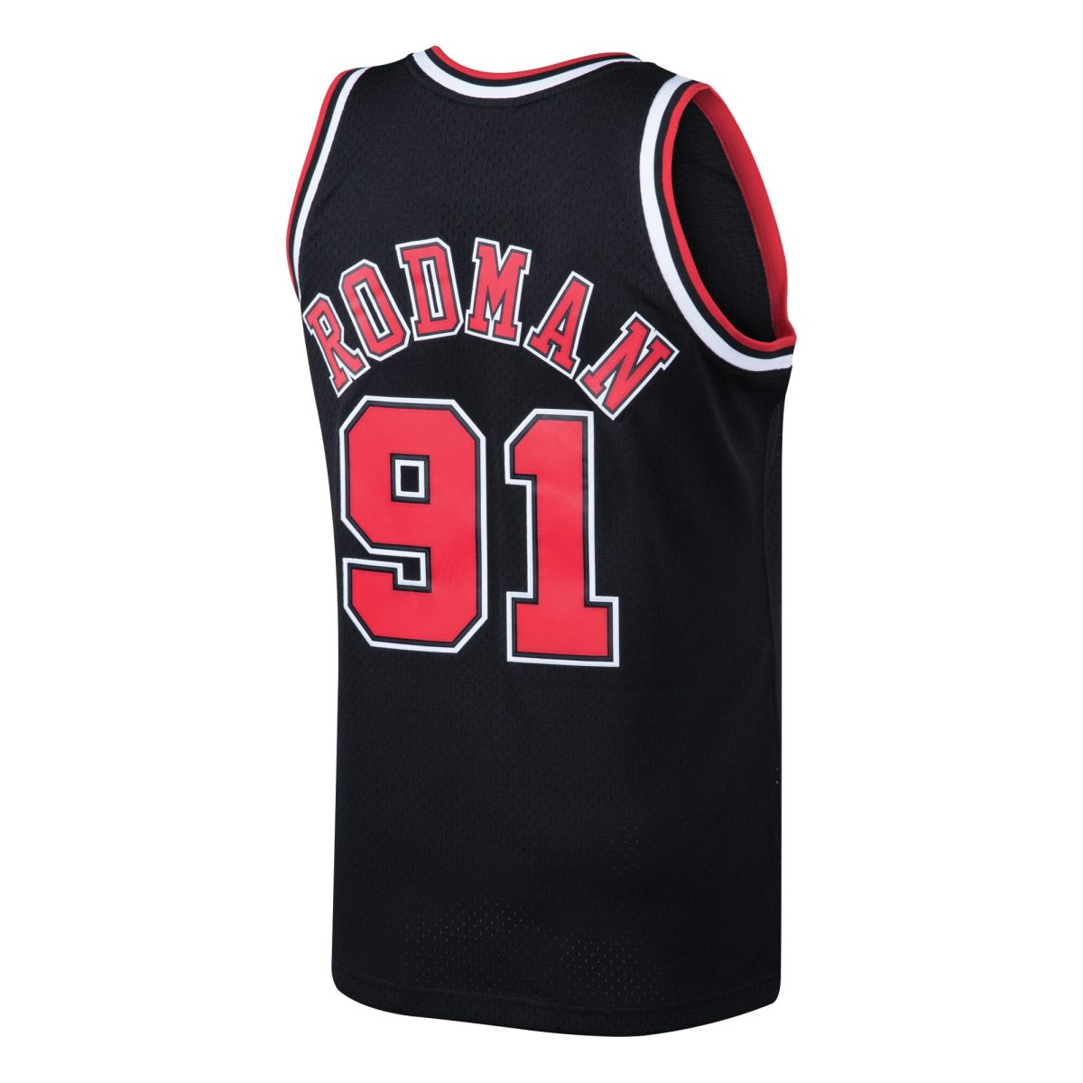 NBA men8217s chicago bulls dennis rodman mitchell amp ness black 199798 hardwood classics swingman jersey Collection - Official Jerseys & Hats | NBA Store