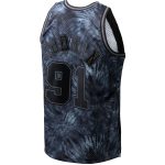 NBA men8217s chicago bulls dennis rodman mitchell amp ness black hardwood classics 199596 tie-dye swingman jersey Collection - Official Jerseys & Hats | NBA Store