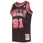 NBA men8217s chicago bulls dennis rodman mitchell amp ness black hardwood classics swingman jersey Collection - Official Jerseys & Hats | NBA Store