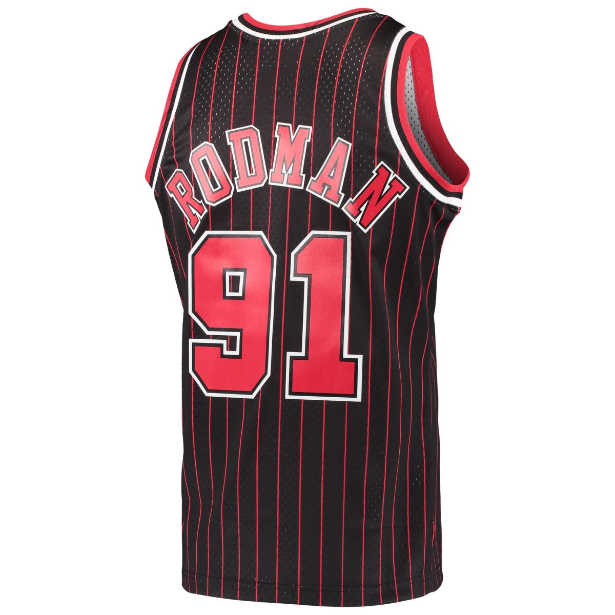 NBA men8217s chicago bulls dennis rodman mitchell amp ness black hardwood classics swingman jersey Collection - Official Jerseys & Hats | NBA Store