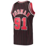 NBA men8217s chicago bulls dennis rodman mitchell amp ness black hardwood classics swingman jersey Collection - Official Jerseys & Hats | NBA Store