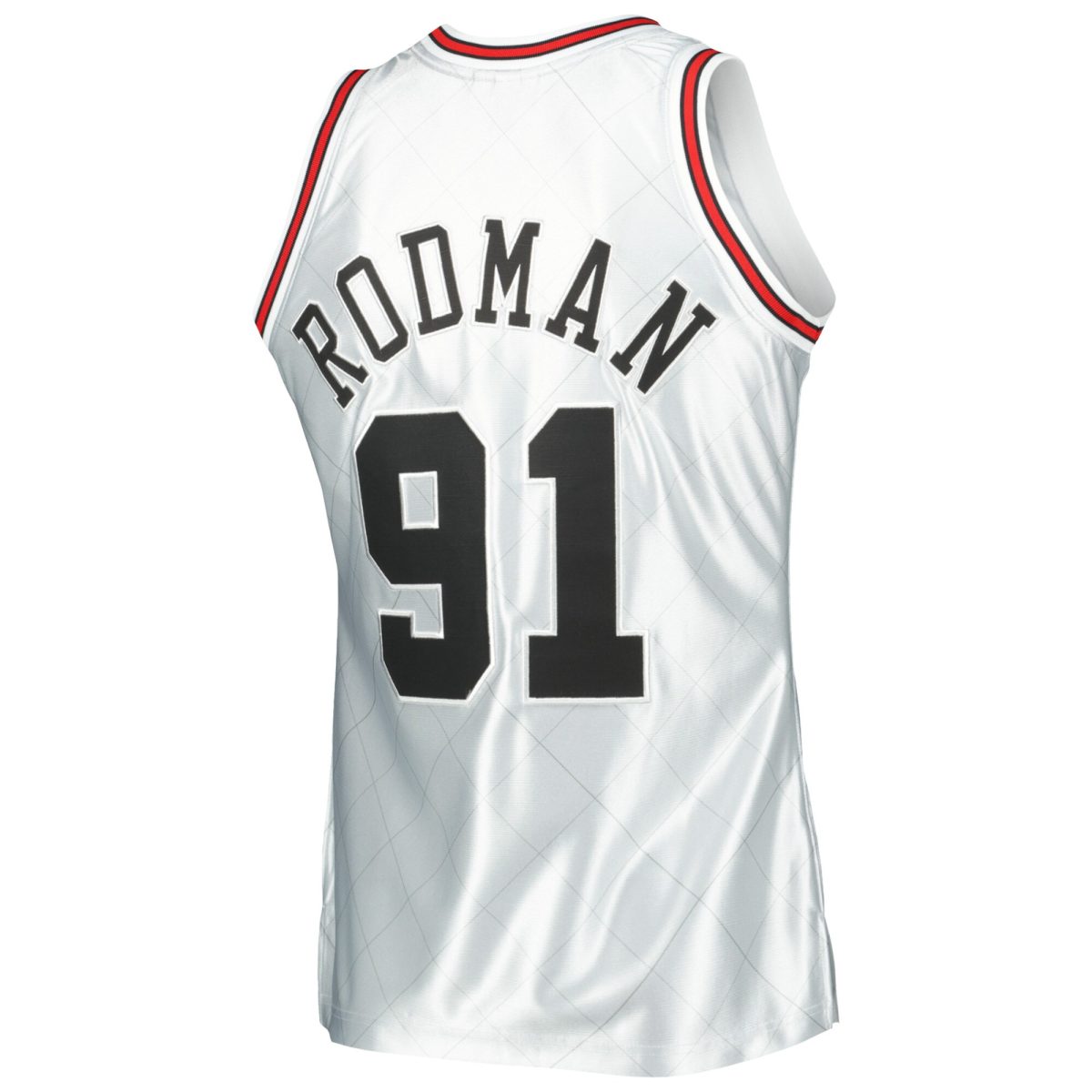 NBA men8217s chicago bulls dennis rodman mitchell amp ness platinum 199798 hardwood classics 75th anniversary swingman jersey Collection - Official Jerseys & Hats | NBA Store