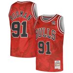 NBA men8217s chicago bulls dennis rodman mitchell amp ness red 199798 hardwood classics asian heritage 6.0 swingman throwback player jersey Collection - Official Jerseys & Hats | NBA Store