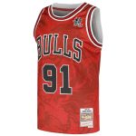 NBA men8217s chicago bulls dennis rodman mitchell amp ness red 199798 hardwood classics asian heritage 6.0 swingman throwback player jersey Collection - Official Jerseys & Hats | NBA Store