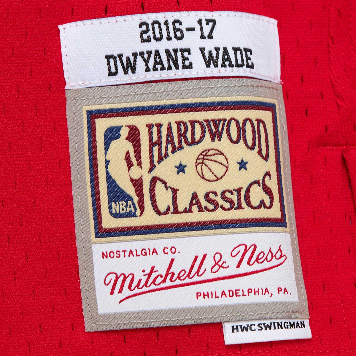 NBA men8217s chicago bulls dwyane wade mitchell amp ness red 201617 hardwood classics swingman jersey Collection - Official Jerseys & Hats | NBA Store