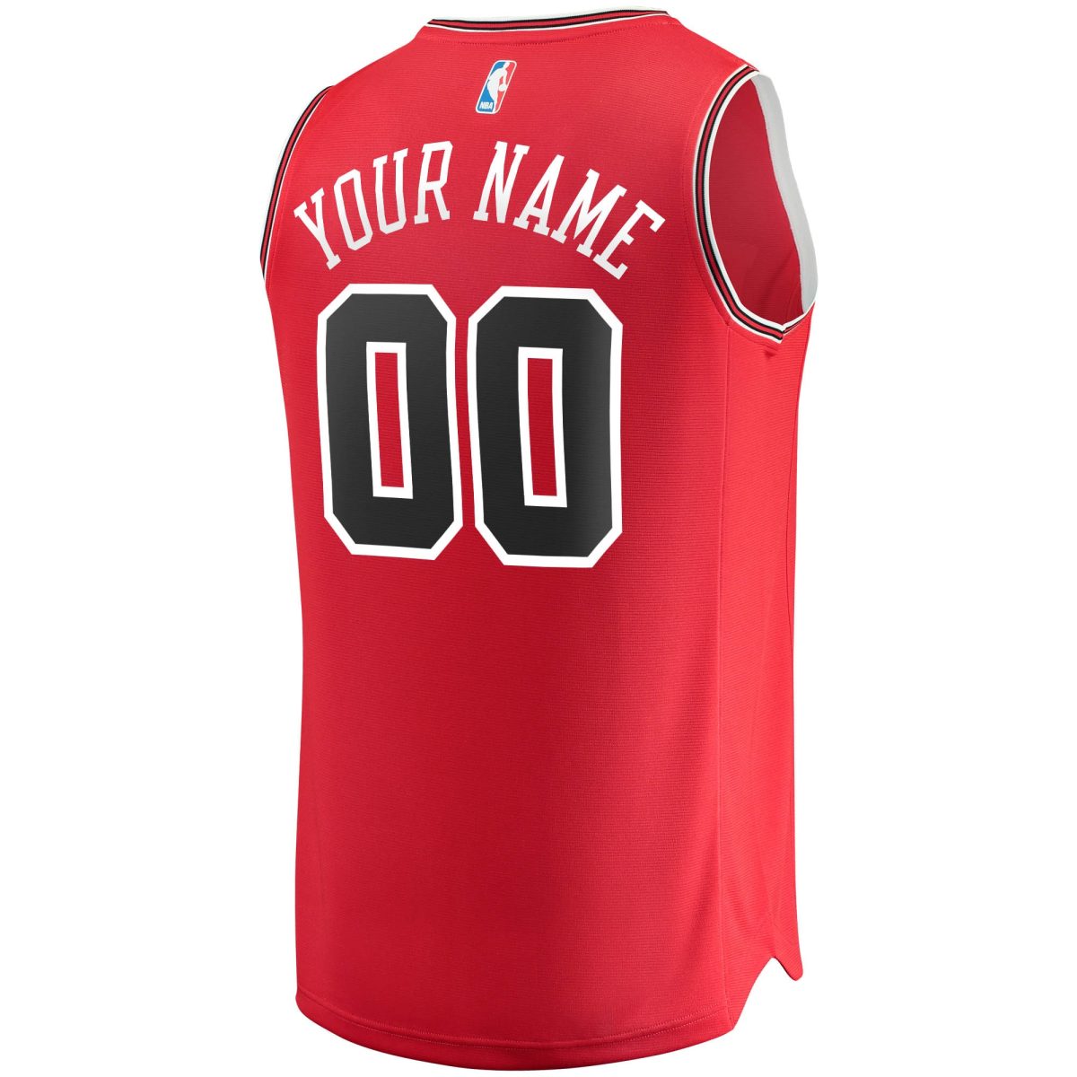 NBA men8217s chicago bulls fanatics red fast break custom replica jersey – icon edition Collection - Official Jerseys & Hats | NBA Store