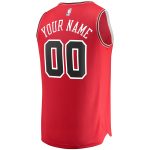 NBA men8217s chicago bulls fanatics red fast break custom replica jersey – icon edition Collection - Official Jerseys & Hats | NBA Store