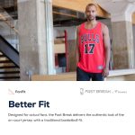 NBA men8217s chicago bulls fanatics red fast break custom replica jersey – icon edition Collection - Official Jerseys & Hats | NBA Store