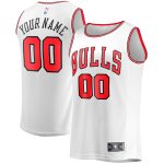 NBA men8217s chicago bulls fanatics white fast break custom replica jersey – association edition Collection - Official Jerseys & Hats | NBA Store