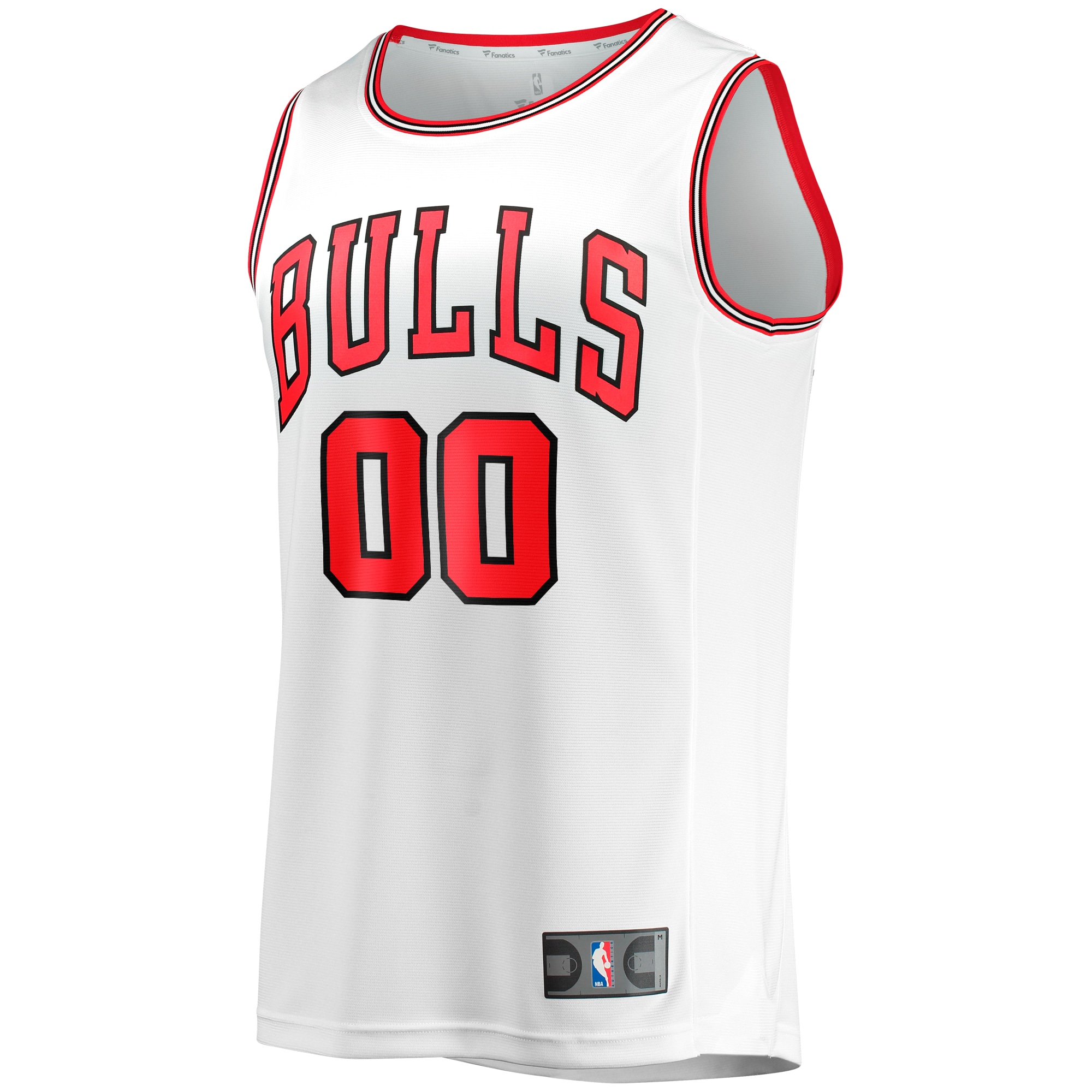 NBA men8217s chicago bulls fanatics white fast break custom replica jersey – association edition Collection - Official Jerseys & Hats | NBA Store