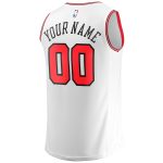 NBA men8217s chicago bulls fanatics white fast break custom replica jersey – association edition Collection - Official Jerseys & Hats | NBA Store
