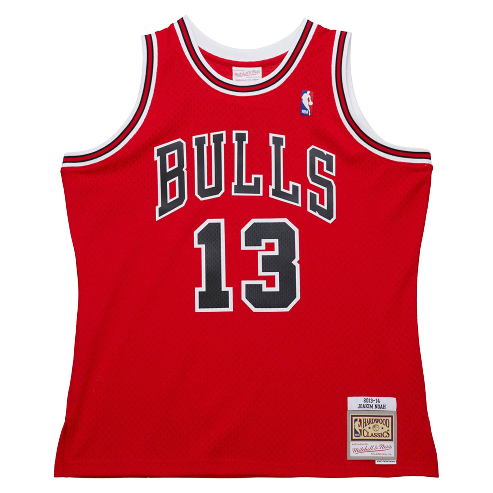 NBA men8217s chicago bulls joakim noah mitchell amp ness red 201314 hardwood classics swingman jersey Collection - Official Jerseys & Hats | NBA Store