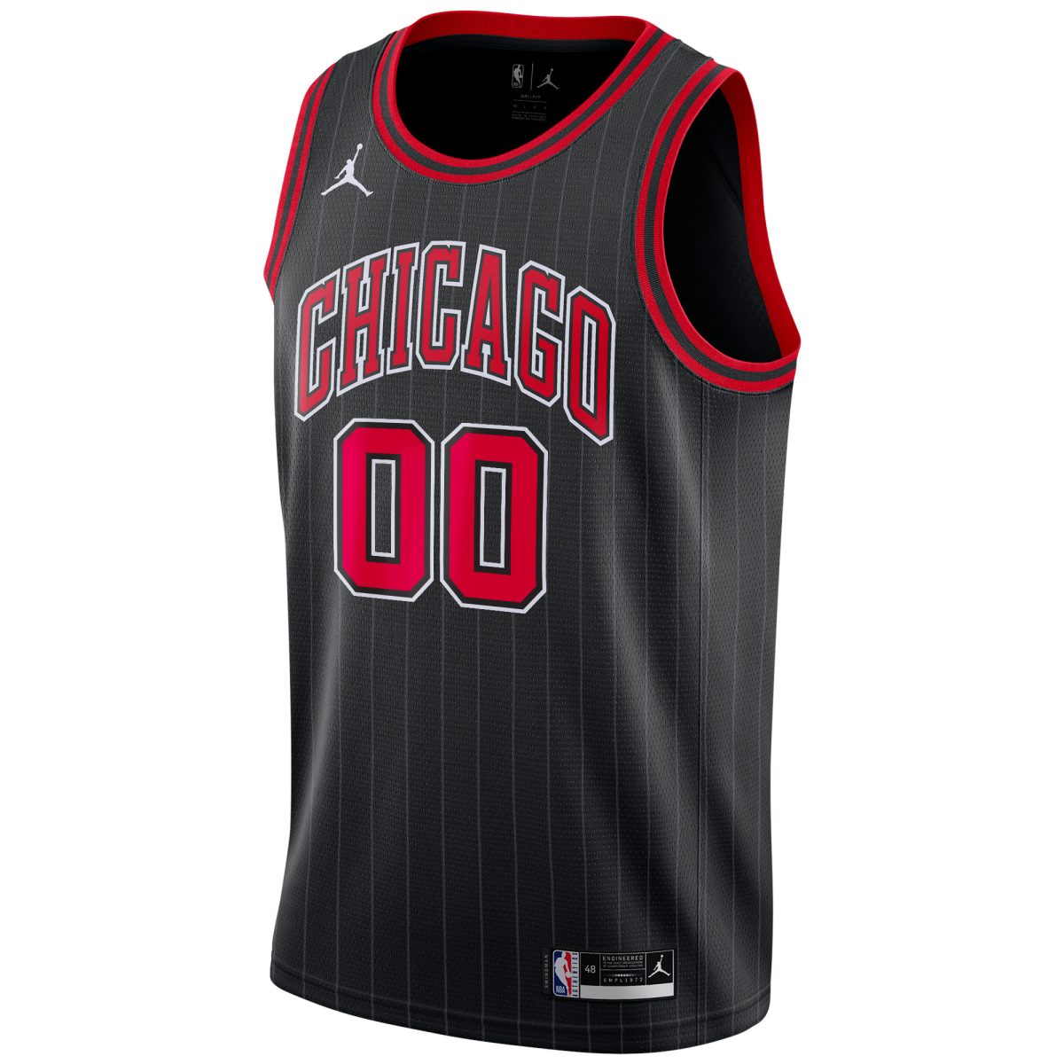 NBA men8217s chicago bulls jordan brand black swingman custom jersey – statement edition Collection - Official Jerseys & Hats | NBA Store