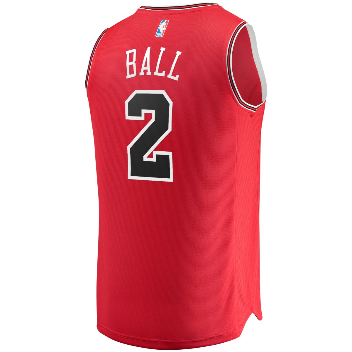 NBA men8217s chicago bulls lonzo ball fanatics red fast break road replica jersey – icon edition Collection - Official Jerseys & Hats | NBA Store