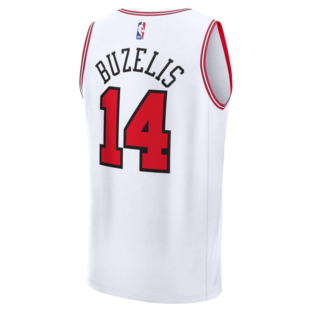 NBA men8217s chicago bulls matas buzelis fanatics white fast break replica player jersey – association edition Collection - Official Jerseys & Hats | NBA Store