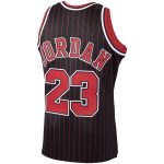 NBA men8217s chicago bulls michael jordan mitchell amp ness black 199596 hardwood classics authentic jersey Collection - Official Jerseys & Hats | NBA Store