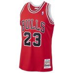 NBA men8217s chicago bulls michael jordan mitchell amp ness scarlet 199798 hardwood classics authentic jersey Collection - Official Jerseys & Hats | NBA Store