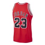 NBA men8217s chicago bulls michael jordan mitchell amp ness scarlet 199798 hardwood classics authentic jersey Collection - Official Jerseys & Hats | NBA Store