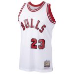 NBA men8217s chicago bulls michael jordan mitchell amp ness white 198485 hardwood classics rookie authentic jersey Collection - Official Jerseys & Hats | NBA Store